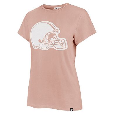 Women's '47 Light Pink Cleveland Browns Premier Frankie T-Shirt