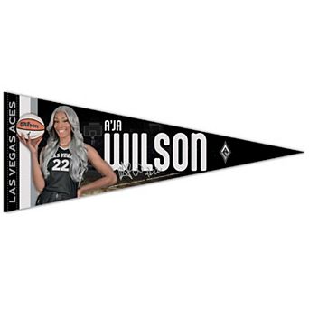 WinCraft A'ja Wilson Las Vegas Aces 12" x 30" Premium Pennant