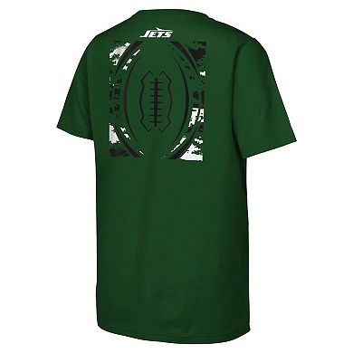 Youth Outerstuff Green New York Jets The Blitz Cotton T-Shirt