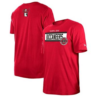 Men's New Era Red Tampa Bay Buccaneers 3rd Down Domestic T-Shirt