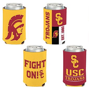 WinCraft USC Trojans 4-Pack 12oz. Can Cooler Set