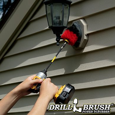 Masonry & Lawn Furniture - Outdoor Garden Cleaning Tool - Patio Scrubbing Brush Deck Cleaning Brush