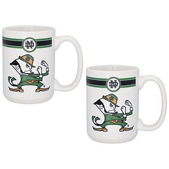 Notre Dame Fighting Irish 15oz. Classic Coffee Mug Two-Pack