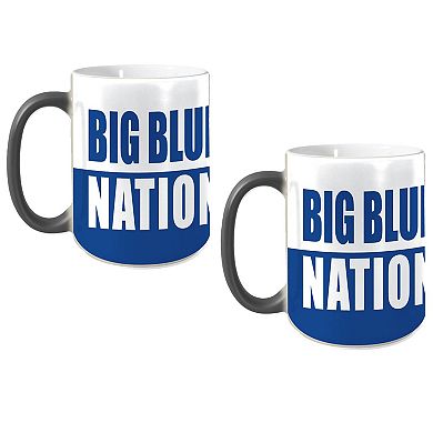 Kentucky Wildcats Two-Pack Reveal Mug Set