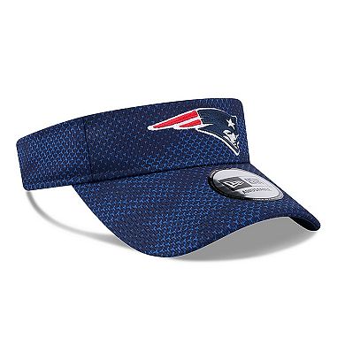 Men's New Era Navy New England Patriots 2024 Sideline Visor
