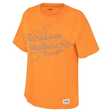 Women's Colosseum x Wrangler Tennessee Orange Tennessee Volunteers Lasso Oversized T-Shirt