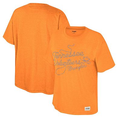 Women's Colosseum x Wrangler Tennessee Orange Tennessee Volunteers Lasso Oversized T-Shirt