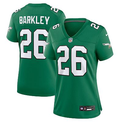 Women's Nike Saquon Barkley Kelly Green Philadelphia Eagles