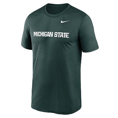 Men's Nike Green Michigan State Spartans Primetime Legend Wordmark T-Shirt