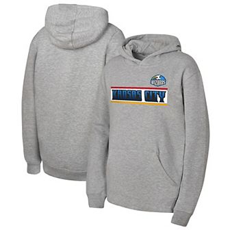 Youth Heather Gray Sporting Kansas City 2024 Billboard Pullover Hoodie