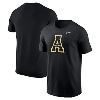 Men's Nike Black Appalachian State Mountaineers Logo T-Shirt