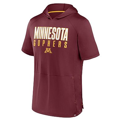Men's Fanatics Maroon Minnesota Golden Gophers Core Read Hoodie T-Shirt