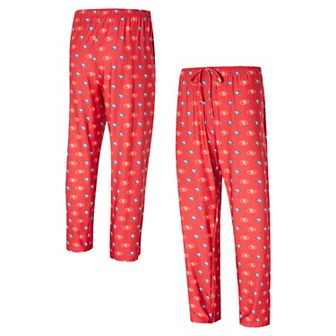 Men's Concepts Sport Scarlet San Francisco 49ers Record All Over Knit Pants