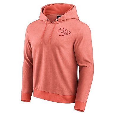 Men's Darius Rucker Collection by Fanatics Red Kansas City Chiefs Tonal Knit Pullover Hoodie