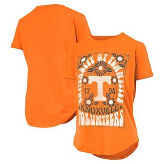Women's Pressbox Tennessee Orange Tennessee Volunteers Irvine Floral Team Color��T-Shirt