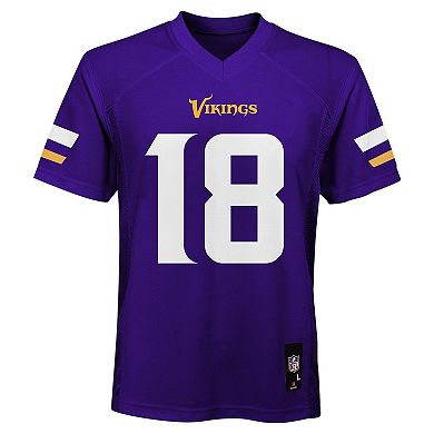 Preschool Justin Jefferson Purple Minnesota Vikings Replica Player Jersey