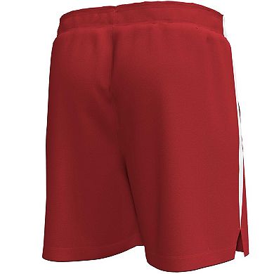Men's Under Armour Red Wisconsin Badgers Tech Vent Performance Short
