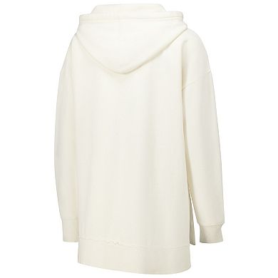 Women's Pressbox Cream Notre Dame Fighting Irish Marni Pullover Hoodie