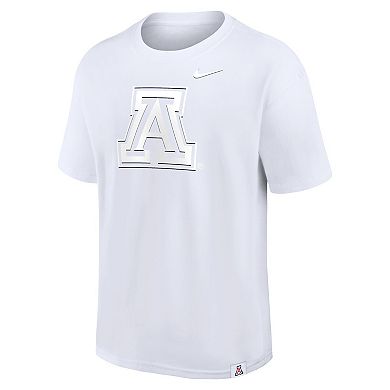 Men's Nike White Arizona Wildcats Statement 2-Hit Max90 T-Shirt