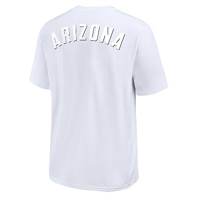 Men's Nike White Arizona Wildcats Statement 2-Hit Max90 T-Shirt