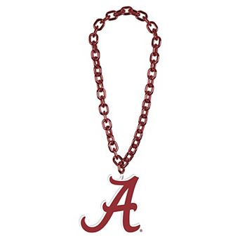 WinCraft Alabama Crimson Tide Big Chain Logo Necklace