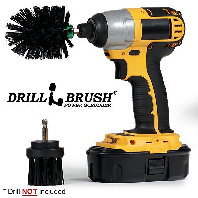 2 Piece Ultra Stiff Rotary - Cleaning Grills, Furnaces, Baked-on Food, And Industrial Applications