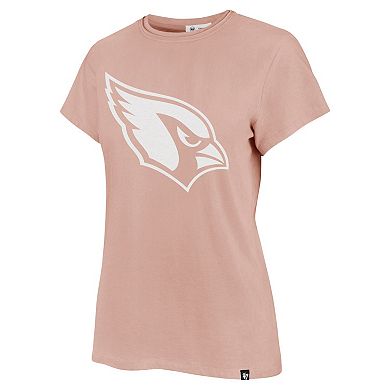 Women's '47 Light Pink Arizona Cardinals Premier Frankie T-Shirt