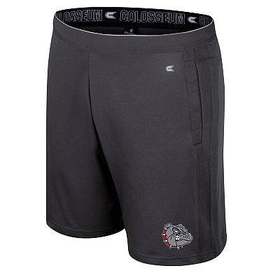 Men's Colosseum Charcoal Gonzaga Bulldogs Forget Shorts