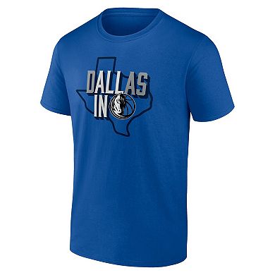 Men's Blue Dallas Mavericks Tip-Off T-Shirt