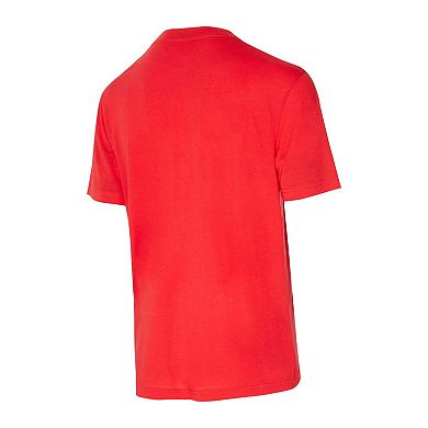 Men's Concepts Sport Red/Pewter Tampa Bay Buccaneers Vector T-Shirt & Flannel Pants Sleep Set
