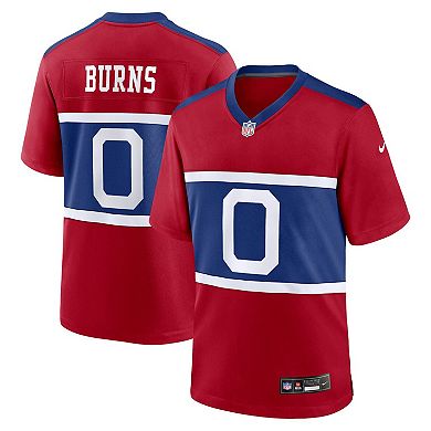 Youth Nike Brian Burns Century Red New York Giants Alternate Player Game Jersey