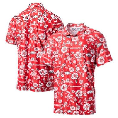 Men's Reyn Spooner Cardinal Arkansas Razorbacks Performance Polo