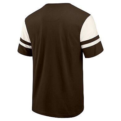 Men's Darius Rucker Collection by Fanatics Brown Cleveland Browns Football T-Shirt