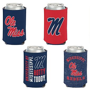 WinCraft Ole Miss Rebels 4-Pack 12oz. Can Cooler Set