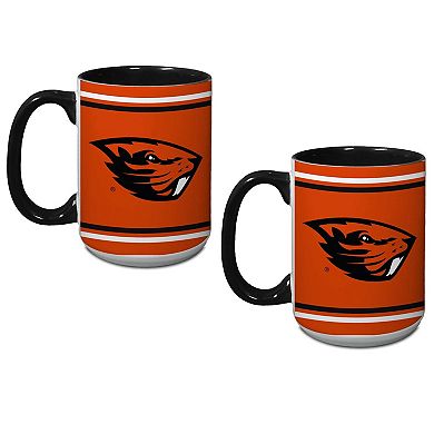 Oregon State Beavers Two-Pack Alumni Mug Set