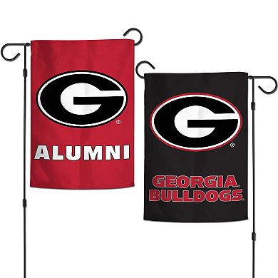 "WinCraft Georgia Bulldogs 12"" x 18"" Double-Sided Alumni Garden Flag"