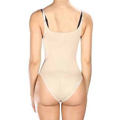 Women's Bodysmoothers Open-bust Bodysuit With Brief