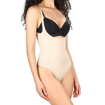 Women's Bodysmoothers Open-bust Bodysuit With Brief
