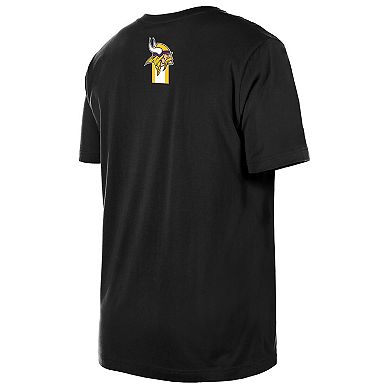 Men's New Era Black Minnesota Vikings 3rd Down Domestic T-Shirt