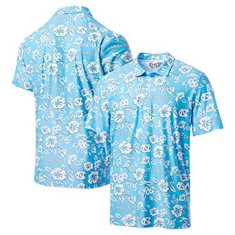 Men's Reyn Spooner Carolina Blue North Carolina Tar Heels Performance Polo