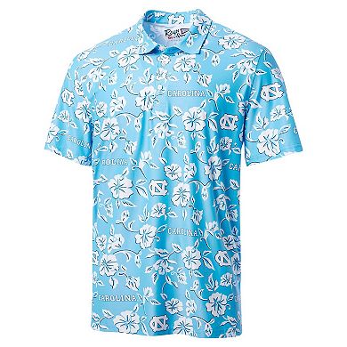 Men's Reyn Spooner Carolina Blue North Carolina Tar Heels Performance Polo