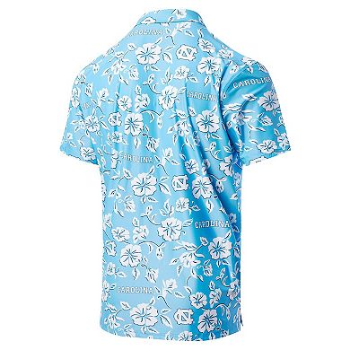 Men's Reyn Spooner Carolina Blue North Carolina Tar Heels Performance Polo