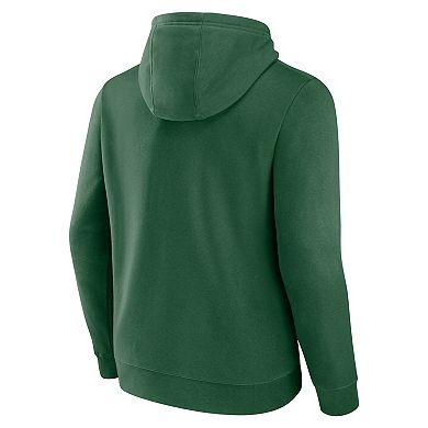 Men's Fanatics Green New York Jets Pylon Outline Pullover Hoodie