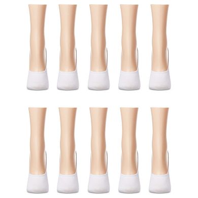 Women's 10 Pair Pack High Cut Sneaker Liners