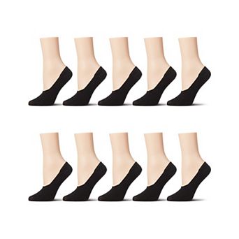 Women's 10 Pair Pack High Cut Sneaker Liners