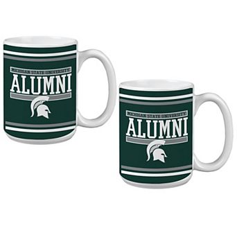Michigan State Spartans Two-Pack Alumni Mug Set