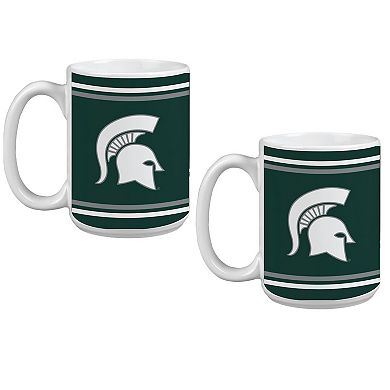Michigan State Spartans Two-Pack Alumni Mug Set