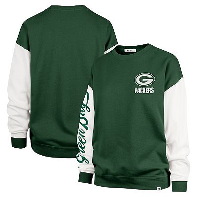 Nflshop Green Bay Packers Crewneck Women's '47 Green Green Bay