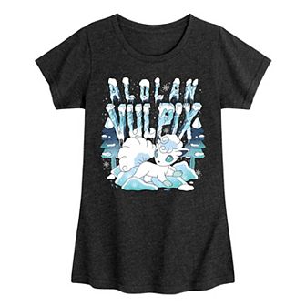 Girls 7-16 Pokemon Alolan Vulpix Ice Graphic Tee