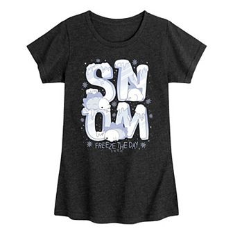 Girls 7-16 Pokemon Snom Winter Freeze The Day Graphic Tee